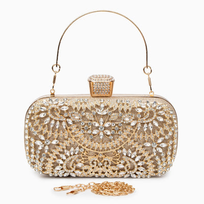 Luxueuze Bloemen Clutch Bag