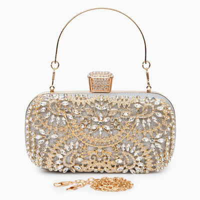 Luxueuze Bloemen Clutch Bag