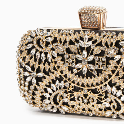 Luxueuze Bloemen Clutch Bag