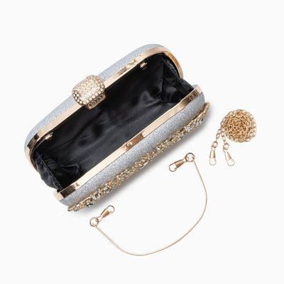 Luxueuze Bloemen Clutch Bag