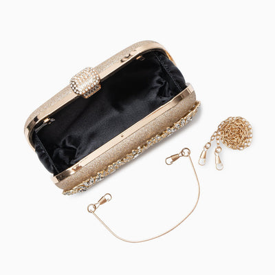 Luxueuze Bloemen Clutch Bag