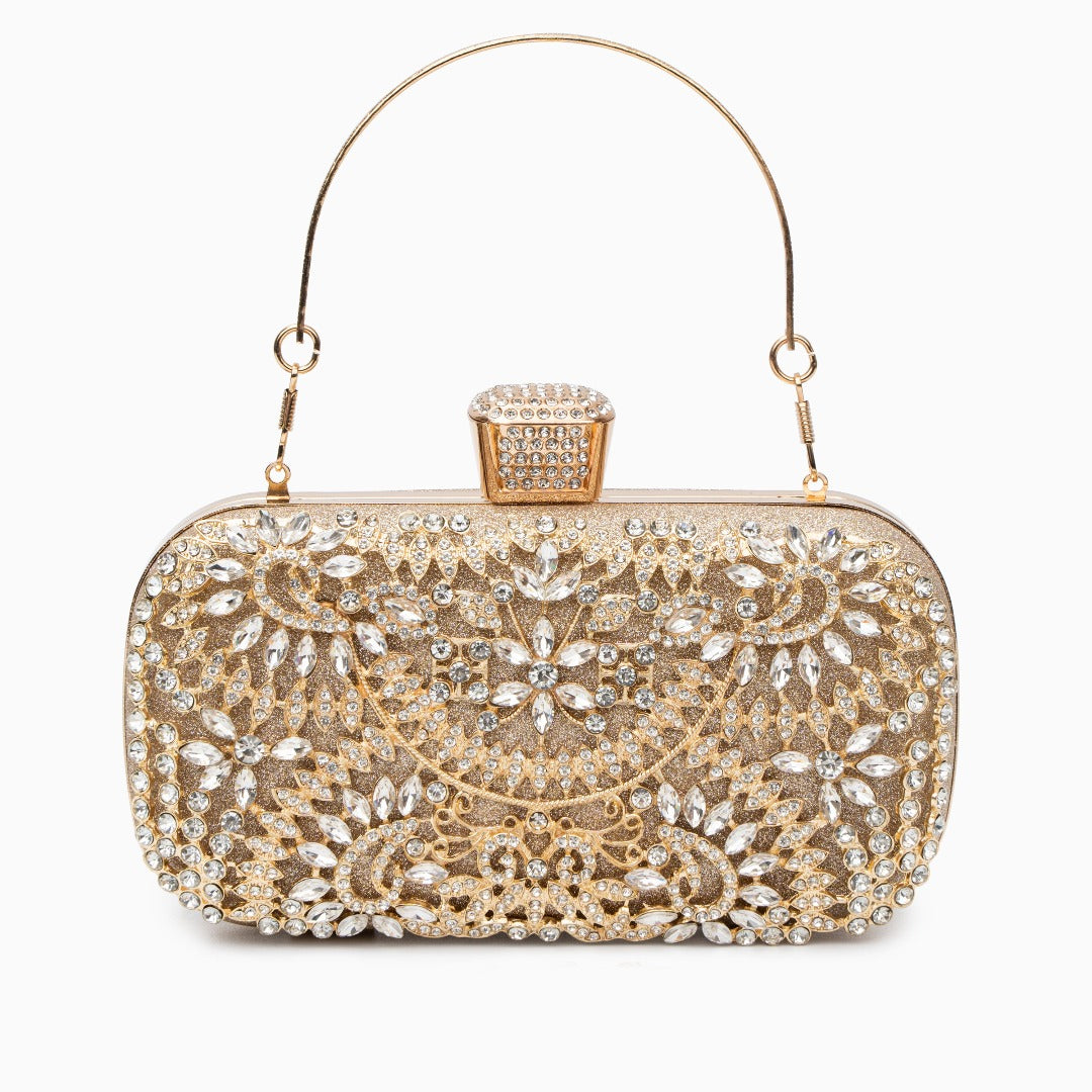 Luxueuze Bloemen Clutch Bag