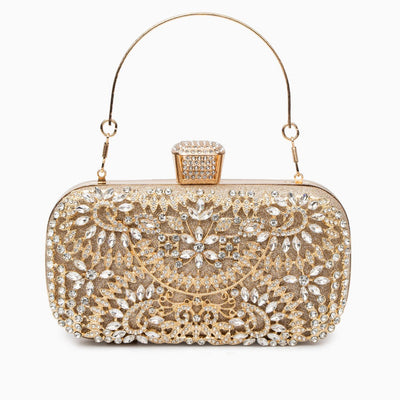 Luxueuze Bloemen Clutch Bag