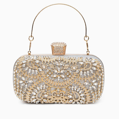 Luxueuze Bloemen Clutch Bag